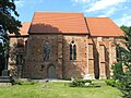 KW 29: Die Dorfkirche Bibow ist ein Kirchengebäude in Bibow, einer Gemeinde im Landkreis Nordwestmecklenburg (Mecklenburg-Vorpommern). Sie gehört der Kirchgemeinde Bibow im Kirchenkreis Wismar.