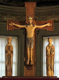 Crucifix de la cathédrale de Bologne.