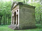 Open Temple at West End of Quarter Mile Walk in Bramham Park