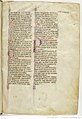 Canso n° VII: Erste bis sechste Strophe « Pus vezem de novelh florir ». Handschrift « C », BnF, français 856, folio 231r: Digitalisat auf Gallica. (1301–1400).