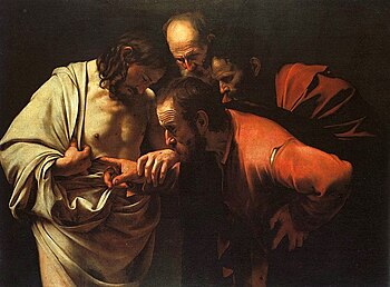 350px-Caravaggio_-_The_Incredulity_of_Sa