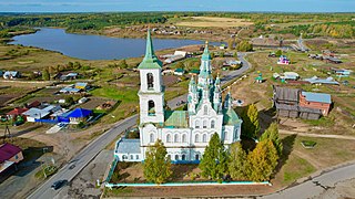 Cathédrale de la Transfiguration-du-Sauveur de Nijniaia Siniatchika.