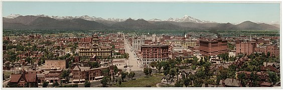 Denver Colorado 1898 - LOC - restoration1