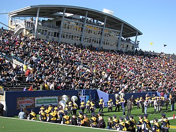 West stands, November 2012 vs. Ohio