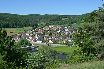 Duggendorf vom Jakobenberg aus