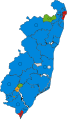 2019 results map