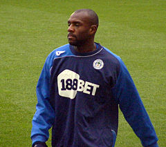 Emmerson Boyce - Wigan Athletic v Birmingham City, 5th December 2009.jpg