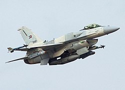 F-16E Desert Falcon ВВС Объединенных Арабских Эмиратов, базирующийся в Аль-Дафре, AB.