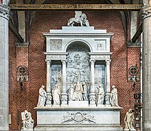 Monument of Titian Frari (Venice) nave right - Monument of Titian.jpg