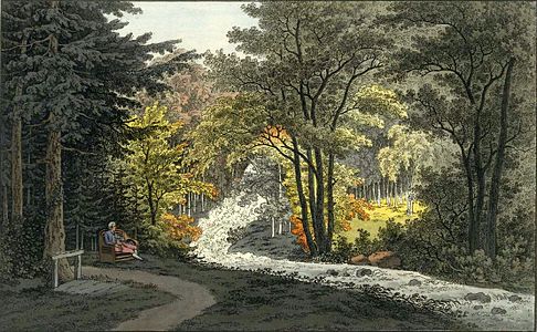 Am Wasserfall im Friedrichsgrund, 1795[2]