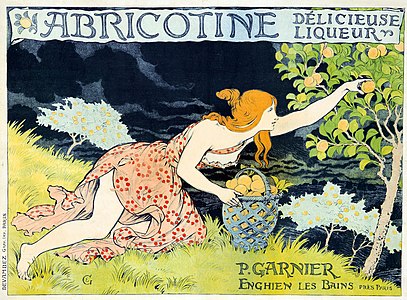 Liqueur Abricotine (1905).