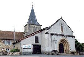 The church in Glanges