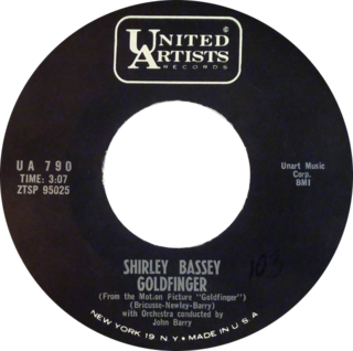 One of the side-A labels of the US single