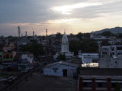 हल्द्वानी नगर का दृश्य