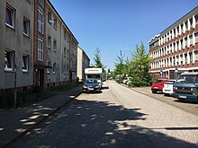 Hohenfelder Allee, Blick in Richtung Güntherstraße