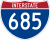 Future Interstate 685 marker