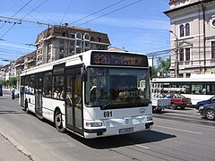 CTPCJ Irisbus Agora in Cluj-Napoca in July 2006