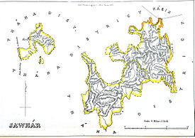 1855 map of Jawhar State Jawhar.jpg