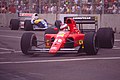 Jean Alesi beim US Grand Prix in Phoenix, Arizona (1991)