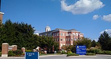 Part of Johns Hopkins Hospital's campus at Green Spring Station Johns Hopkins Brooklandville.jpg