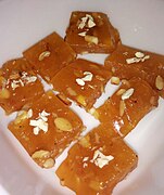 Karachi cornstarch halva