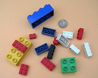 Matofali ya plastiki ya Lego