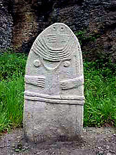 Statue-menhir la Dame de Saint-Sernin, musée Fenaille de Rodez