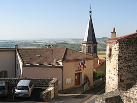 The town hall in Le Broc