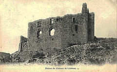 Ledenon, ruines du château