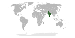 Location of India