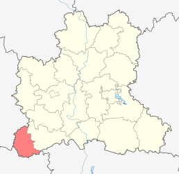 Volovskij rajon – Mappa