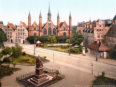 Luebeck Heiliggeisthospital 1900