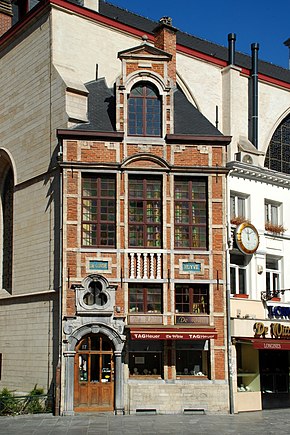 Maison de Goude Huyve (remontée par Malfait en 1929).