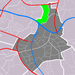 Lage von Oosterhout in der Gemeinde Nijmegen