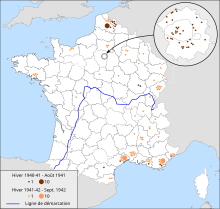 Carte de la France métropolitaine