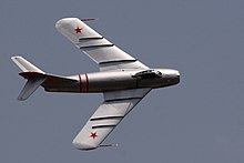 MiG-17F flying