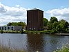 Graansilo Voorm. graansilo in aan de Delftse School verwante stijl