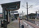 A southbound Link train at Othello station in 2010