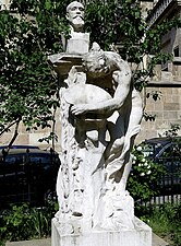 Monument à Puvis de Chavannes, par Jules Desbois (1924).