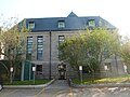 Pollard Memorial Library; Lowell, MA; north (back) side; 2011-08-20