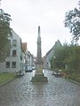 Postmeilensäule Freiberg, Meißner Gasse