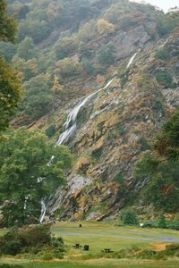 A queda de água de Powerscourt