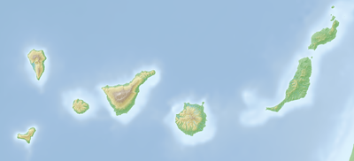 VietasKarte Kanāriju salas