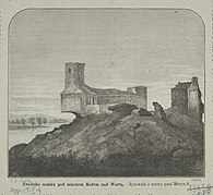 Ruiny w 1874
