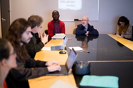A Wiki workshop at the Cinémathèque québécoise