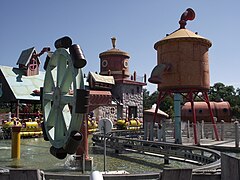 Splash Battle à Walibi Aquitaine