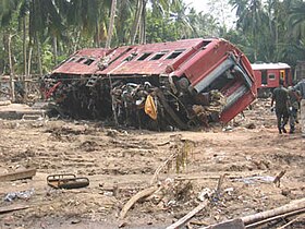 Image illustrative de l’article Accident ferroviaire de 2004 au Sri Lanka