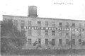 Image of one of the Steger & Sons Mfg. Co. buildings
