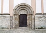 Romanisches Portal der Stiftskirche Wilhering