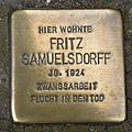 Stolperstein für Fritz Samuelsdorff